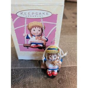 Hallmark swing time 1997 ornament Xmas decor